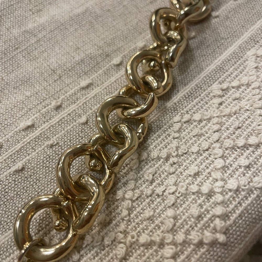 J. Crew Gold Chain Bracelet Classic Design